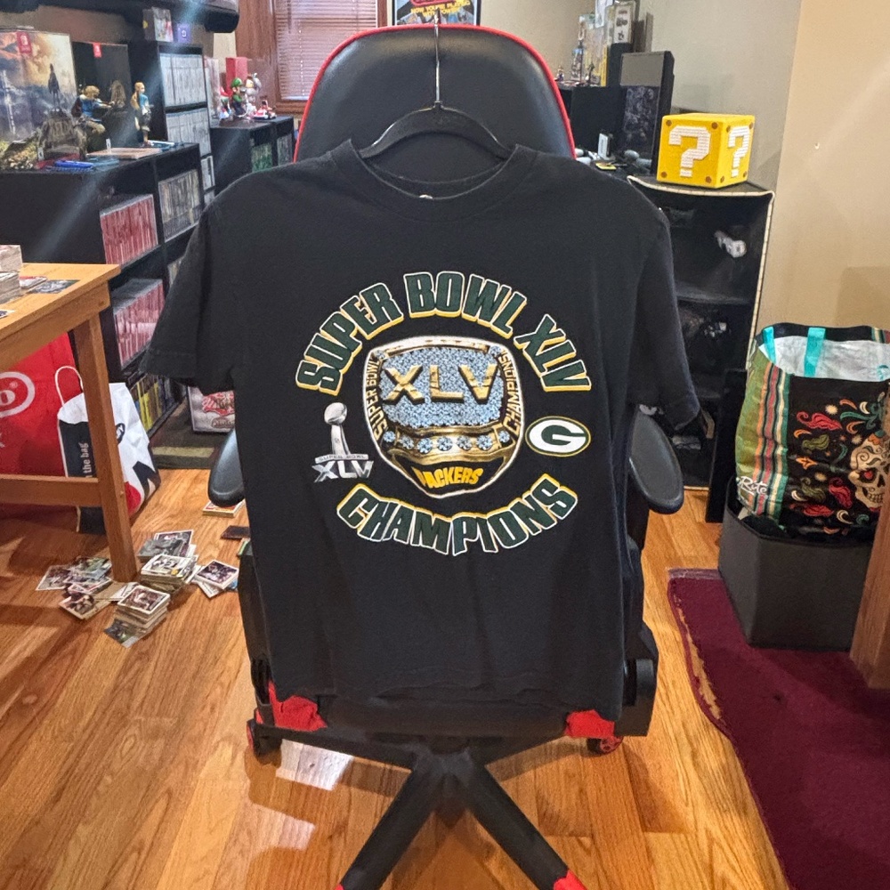 Vintage packers Super Bowl tee